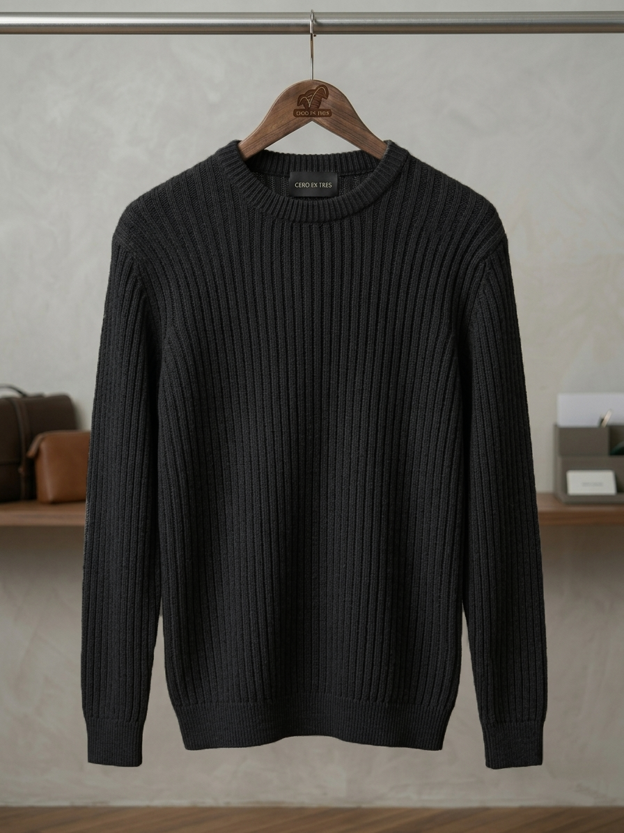 5247NE - SWEATER AMBER NEGRO